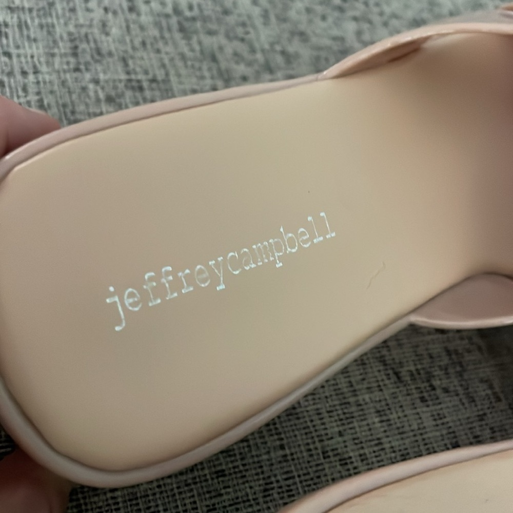 Jeffrey Campbell Nude Slides Size 10 - Picture 8 of 11